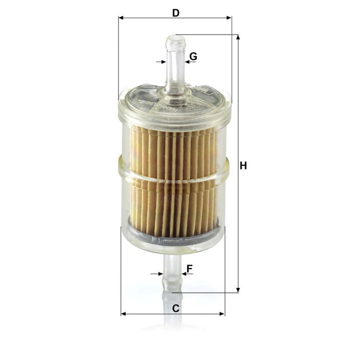 MANN Drivstoffilter WK 42/2