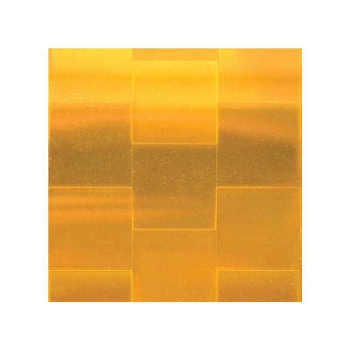 Gul Reflekstape, Bredde: 50mm x Lengde: 10m