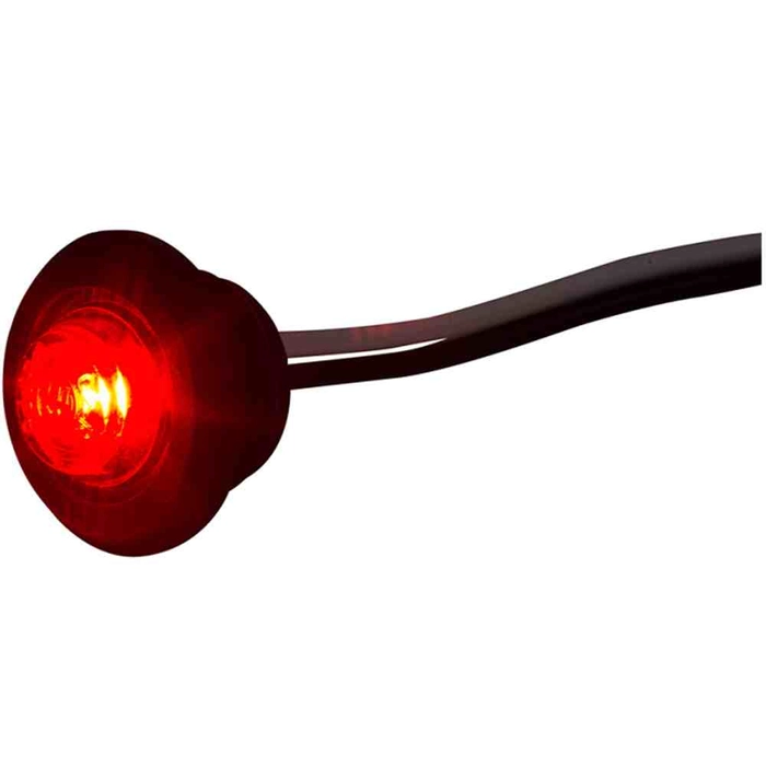 Innfellbart markeringslys Rød