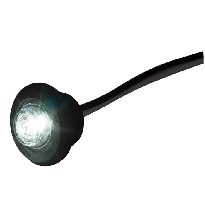 Innfellbart markeringslys hvit