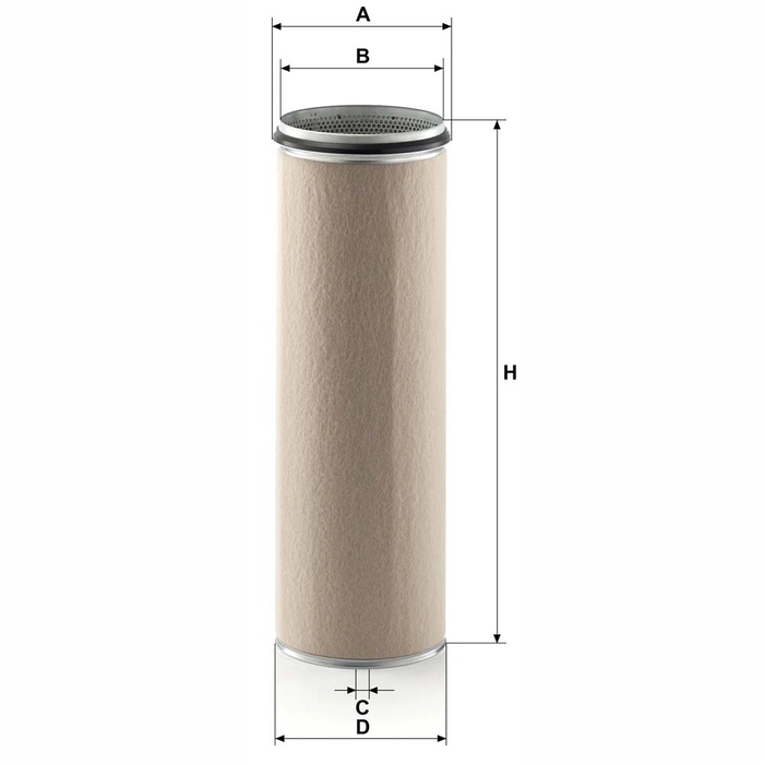 MANN Sekundærfilter CF 2100