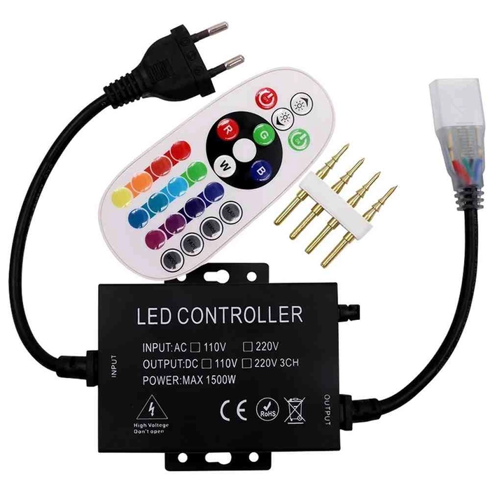 Kontrollenhet til RGB lyslenke