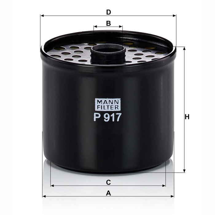 MANN Drivstoffilter P 917 x