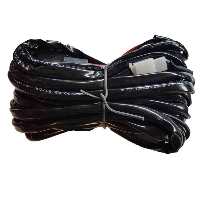 12v relesett med kabel og kabelsko