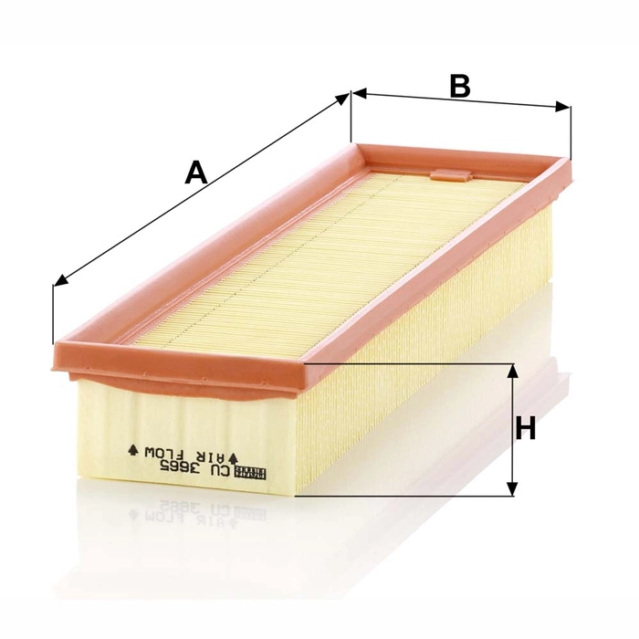 MANN Hyttefilter CU 3665