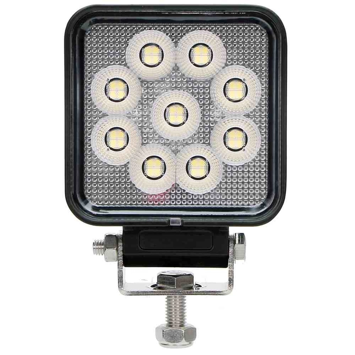 Ledtronic arbeidslys 27w flood sort 3600 lumen