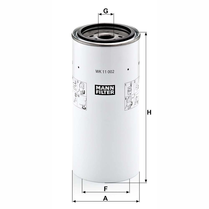 MANN Drivstoffilter WK 11 002 x
