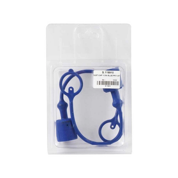 Agripak 2 stk. Faster Støvhette 1/2″ Blå