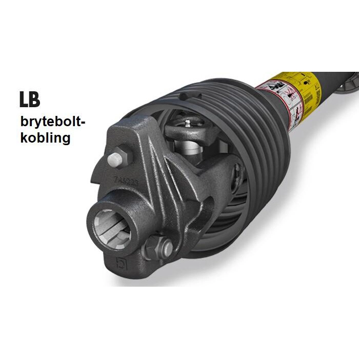 GLOBAL G4, PTO VV drivaksling, med brytebolt