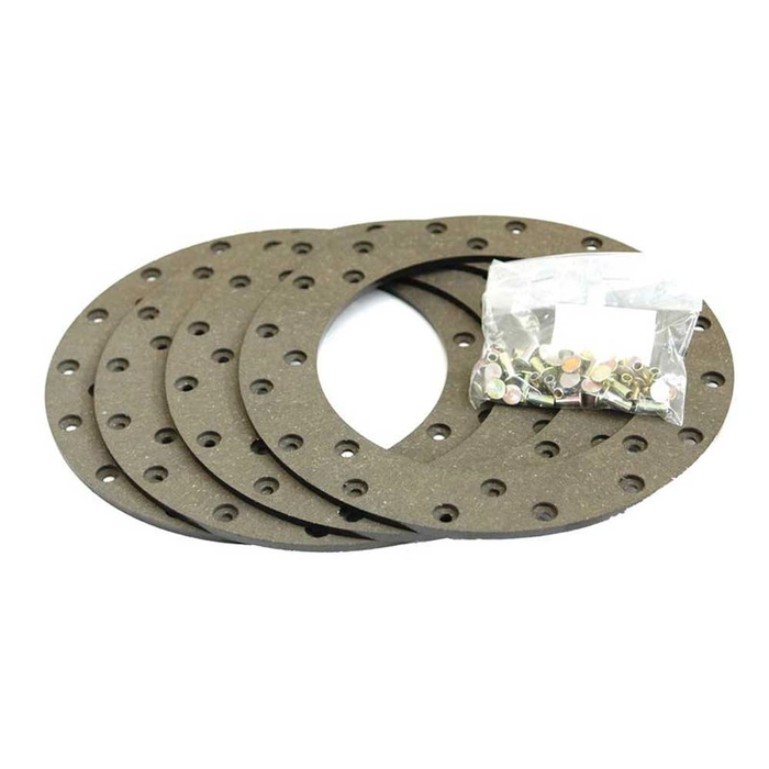 Bremsebelegning for skivebrems, Ytre Ø: 222.5mm