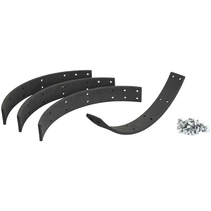 Bremsebelegg - bremseskosett, Lengde: 350mm