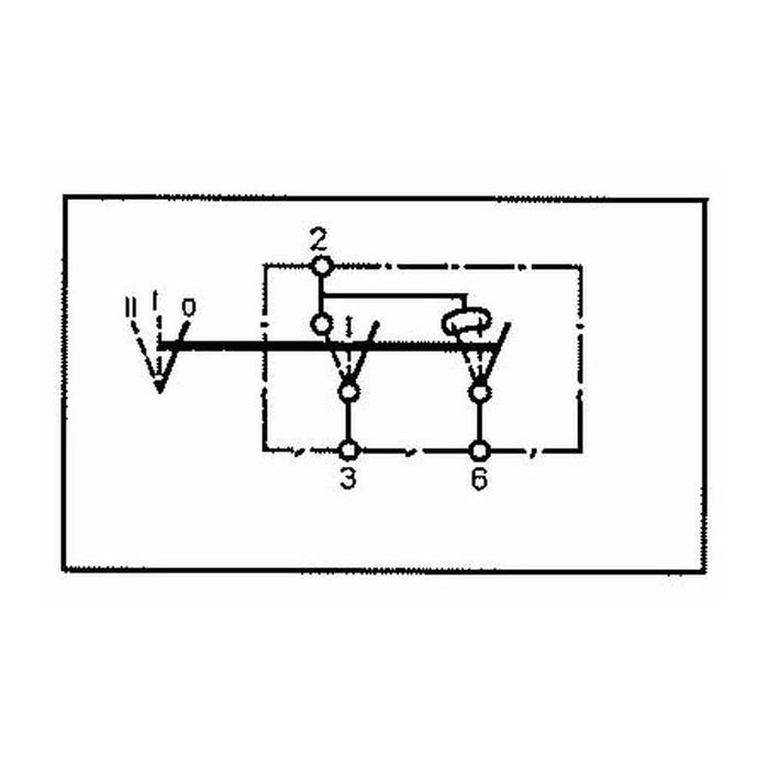 Agripak Vippebryter Fjernlys 3 Posisjon (På/av)