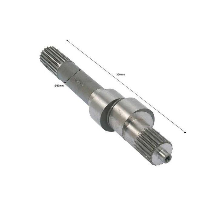 Hydraulikkpumpe-aksel