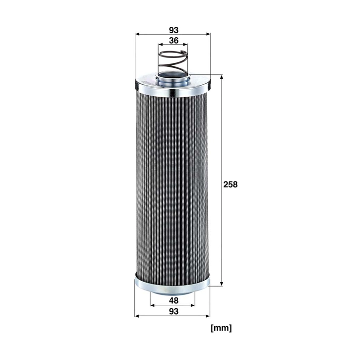 MANN Hydraulikkfilter HD 1053 x