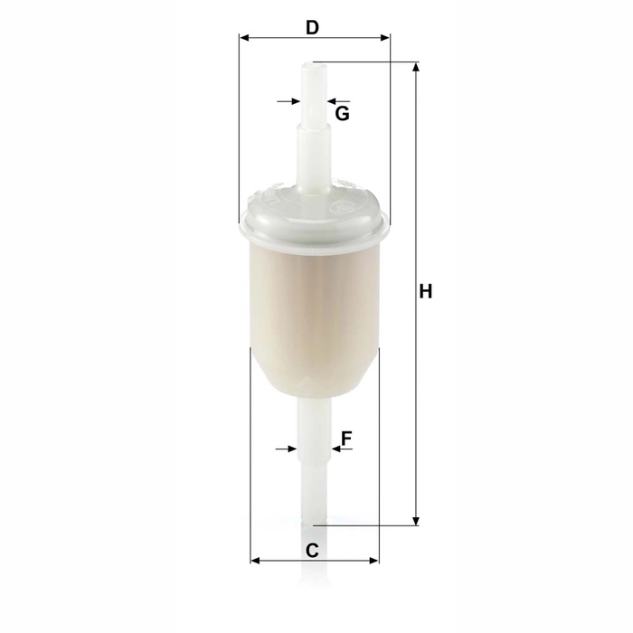 MANN Drivstoffilter WK 31/2