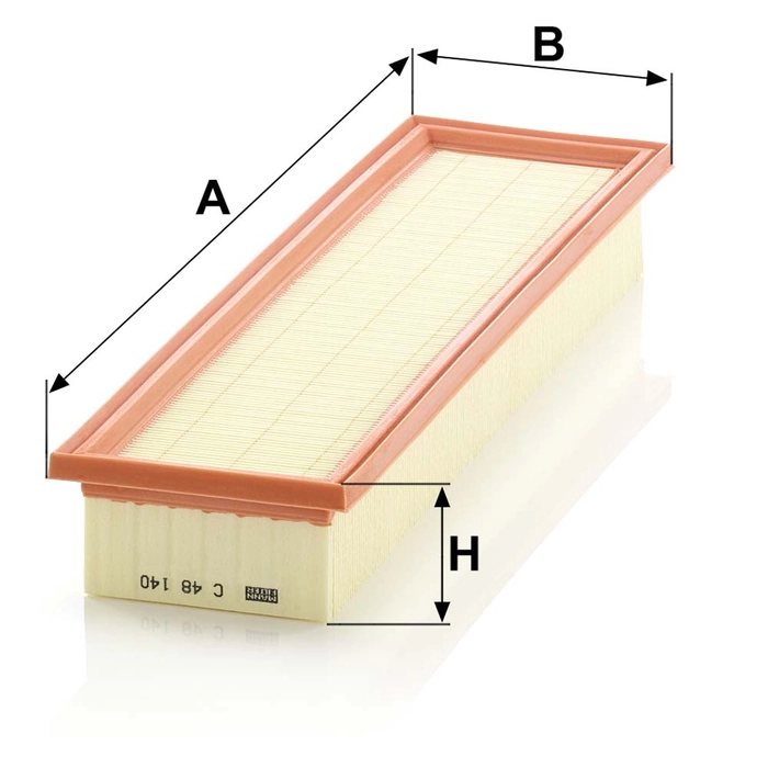 MANN Hyttefilter C 48 140