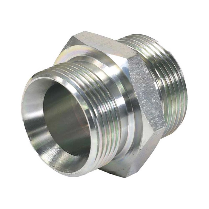 Hydraulisk adapter 1″ BSP Hann x 1″ BSP Hann