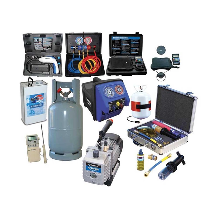 Klimaanlegg servicesett