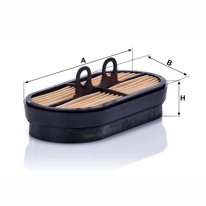 MANN Sekundærfilter CF 2120