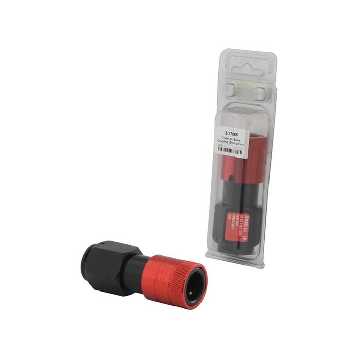 Agripak Luftbremsekobling for tilhenger Rød M16 x 1.50mm Hunn