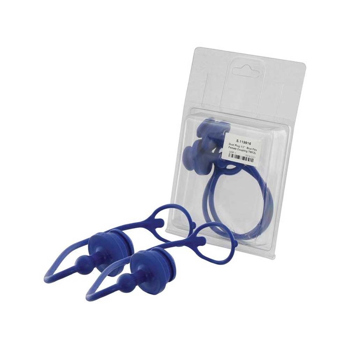 Agripak 2 stk. Faster Støvhette 1/2″ Blå